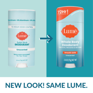 Unscented | Solid Deodorant Stick
